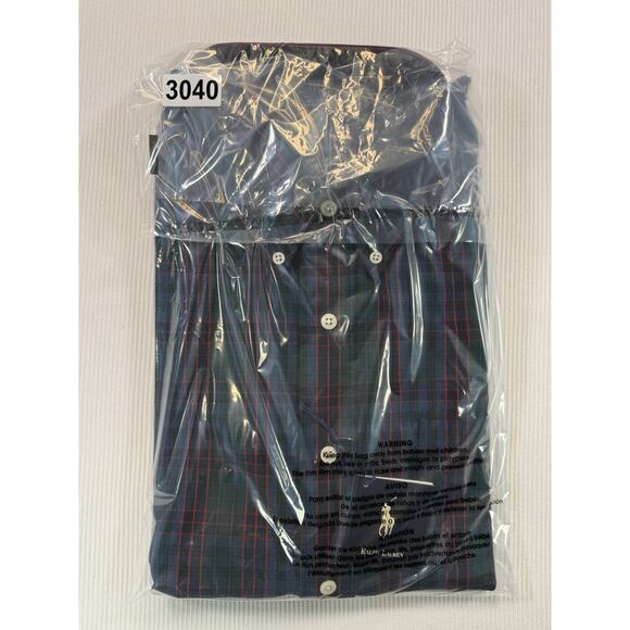 Ralph Lauren Blair Button Down Shirt Large Plaid Cotton NWT Pony Logo - Picture 5 of 5